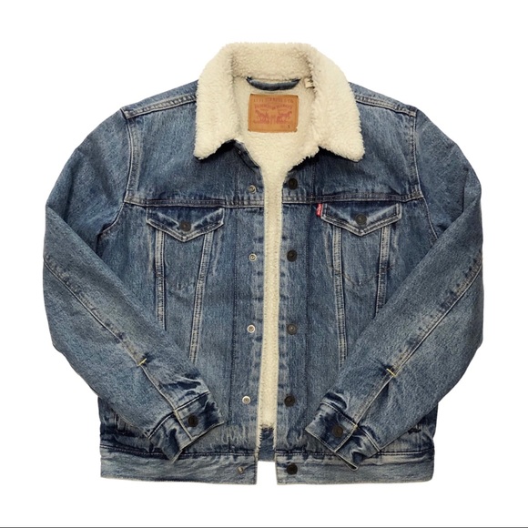 Levi's Other - LEVI’S SHERPA DENIM JEAN JACKET